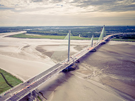 Works Completed on Mersey Gateway Bridge