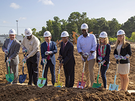 Groundbreaking of the new FCC Environmental Services Material Recovery Facility in Houston