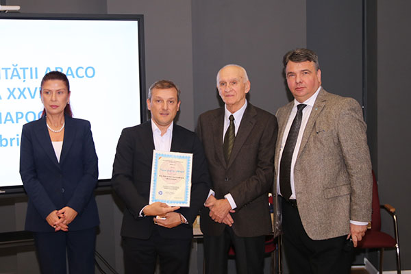 El proyecto de ampliación de la depuradora de aguas residuales y la construcción de la incineradora de lodos desarrollado en Glina, Bucarest, gana el premio a la Calidad otorgado por la Asociación Rumana de Contratistas de la Construcción