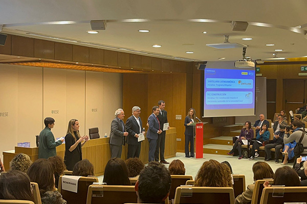 FCC Construcción gana dos premios en la XIV Premios Corresponsables