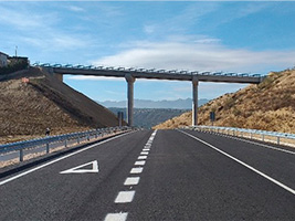 FCC Construcción finaliza la carretera A-335 entre Alhama de Granada y la autovía A-92