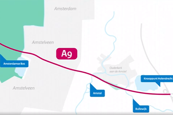 FCC Construcción carries out the lifting of the deck of the temporary Schiphol bridge (Netherlands)