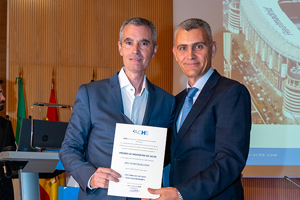 La reforma del Estadio Santiago Bernabéu, ganador del Premio ACHE 2025