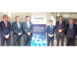 FCC Construccion, starring in the working breakfast "building the future with digital bricks" organized by Expansion and Accenture
