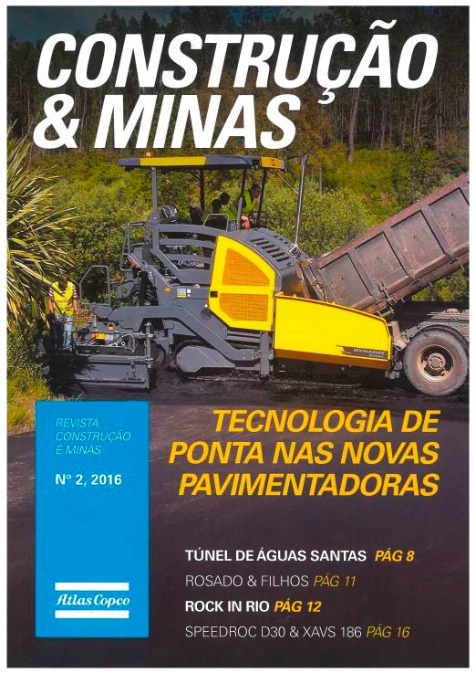 El túnel de Agua Santas, construido por FCC en Portugal, destacado en la revista “Construçao & Minas”