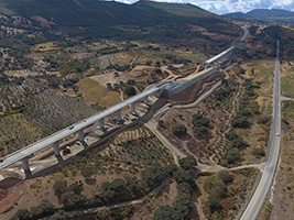 The Arroyo de la Charca - Grimaldo section of the Madrid - Extremadura high speed line, built by FCC Construcción, enters its final phase