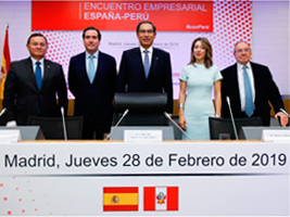 FCC Construcción present at the Spain-Peru business meeting organized by ICEX-CEOE