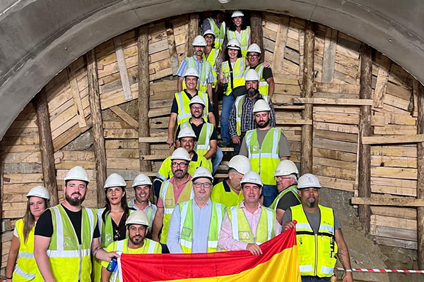 Convensa completes the excavation of the Viator tunnel for the future Murcia-Almería high-speed rail line (LAV)