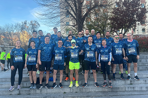 El área de construcción del Grupo FCC participa en la XII Carrera Madrid en Marcha Contra el Cáncer