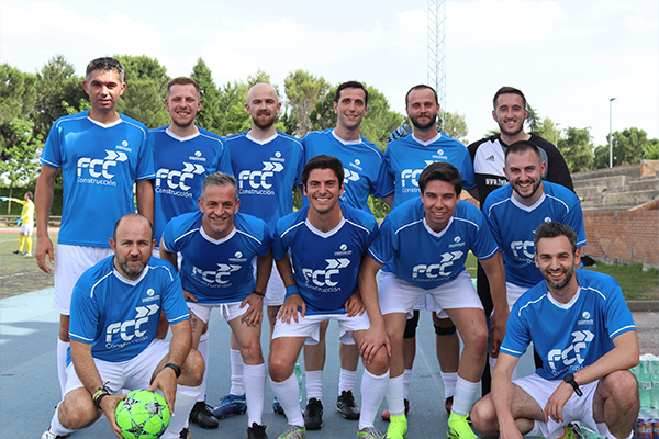 FCC Construcción participa en una nueva edición del Torneo Benéfico Interempresas de Fútbol 7