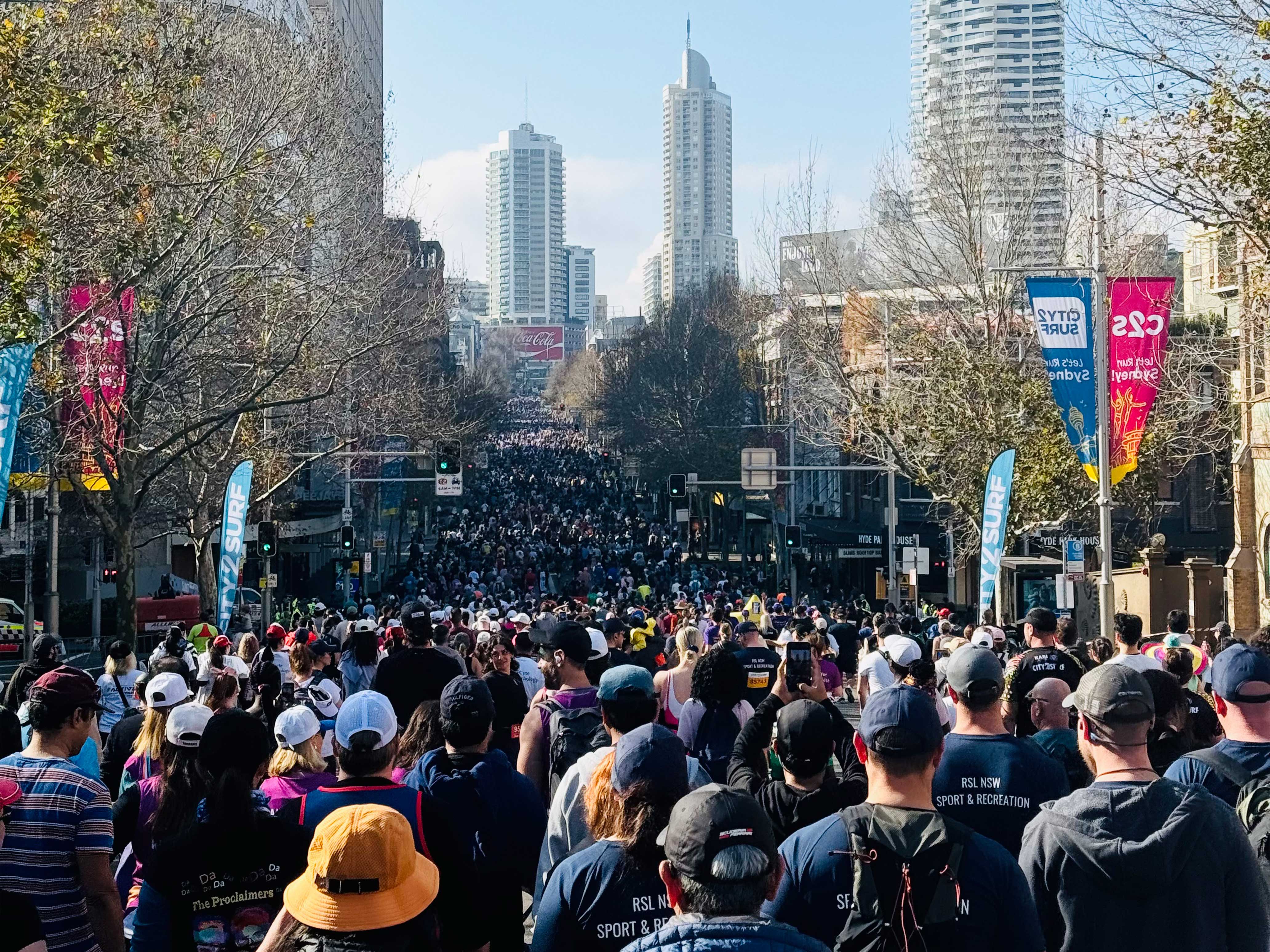 El equipo FCC Construcción Australia participa en los eventos deportivos Run Melbourne y City 2 Surf (Australia)