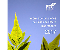 FCC Construcción publica el Informe de Emisiones de Gases Efecto Invernadero 2017