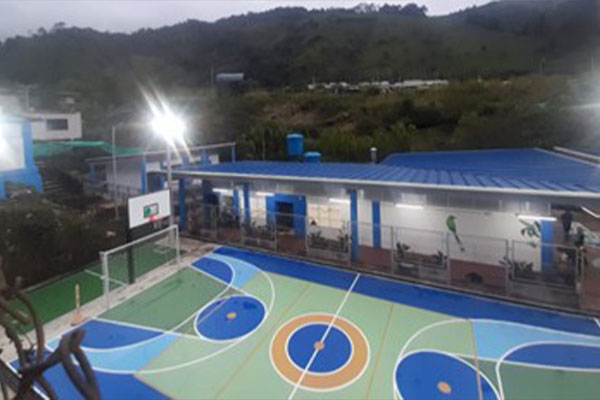 FCC Construcción delivers the Buenos Aires Rural Educational Institute headquarters in La Milagrosa (Cañasgordas)