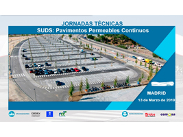FCC Construcción organiza junto con el Ayuntamiento de Madrid y CEDEX, las Jornadas Técnicas de “Pavimentos Permeables Continuos”