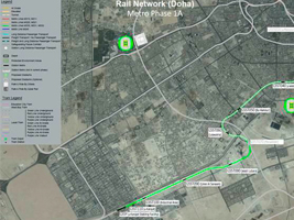 FCC Construcción obtiene la precalificación para la construcción de “Green Line Extension” del Metro de Doha (Qatar)