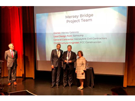 FCC Construccion wins the Award Merit with its Mersey bridge project, in the ENR Global Best Projects