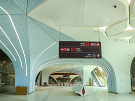 FCC Construccion obtains the first certificates of completion of the works in the Doha Metro