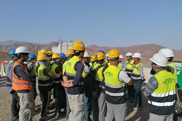 The “Neom Running Tunnels (Section West)” project reaches its first kilometer of progress