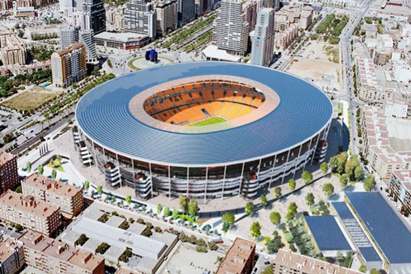 FCC Construcción to resume construction of the Nou Mestalla (Valencia)