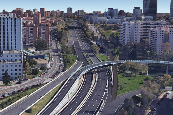 FCC Construcción puts the new Nudo Norte viaduct into service