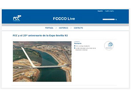 Nuevo post en FCC CO Live sobre la participación de FCC en la EXPO 92 con motivo de su 25 aniversario