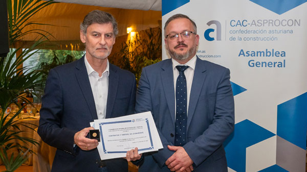 Convensa premiada por su liderazgo en el sector de la construcción