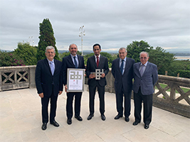 FCC winner of the Agustín de Betancourt award, for the best international project: Doha Metro