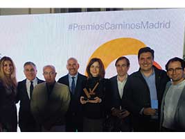 The urbanization of the Wanda Metropolitano stadium, executed by FCC Construcción, awarded as the best public works by the CICCP Demarcation of Madrid