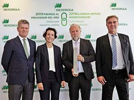FCC Industrial galardonada en los “Premios al Proveedor del Año 2019” de Iberdrola