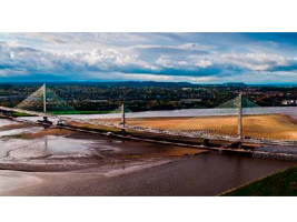 El puente Mersey, construido por FCC Construcción, ganador de los Concrete Societys 2018 Awards