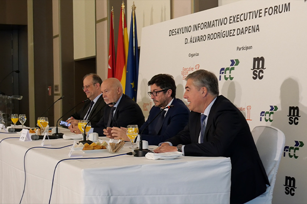 FCC Construcción participa junto con Puertos del Estado en la presentación del nuevo Marco Estratégico de los puertos españoles