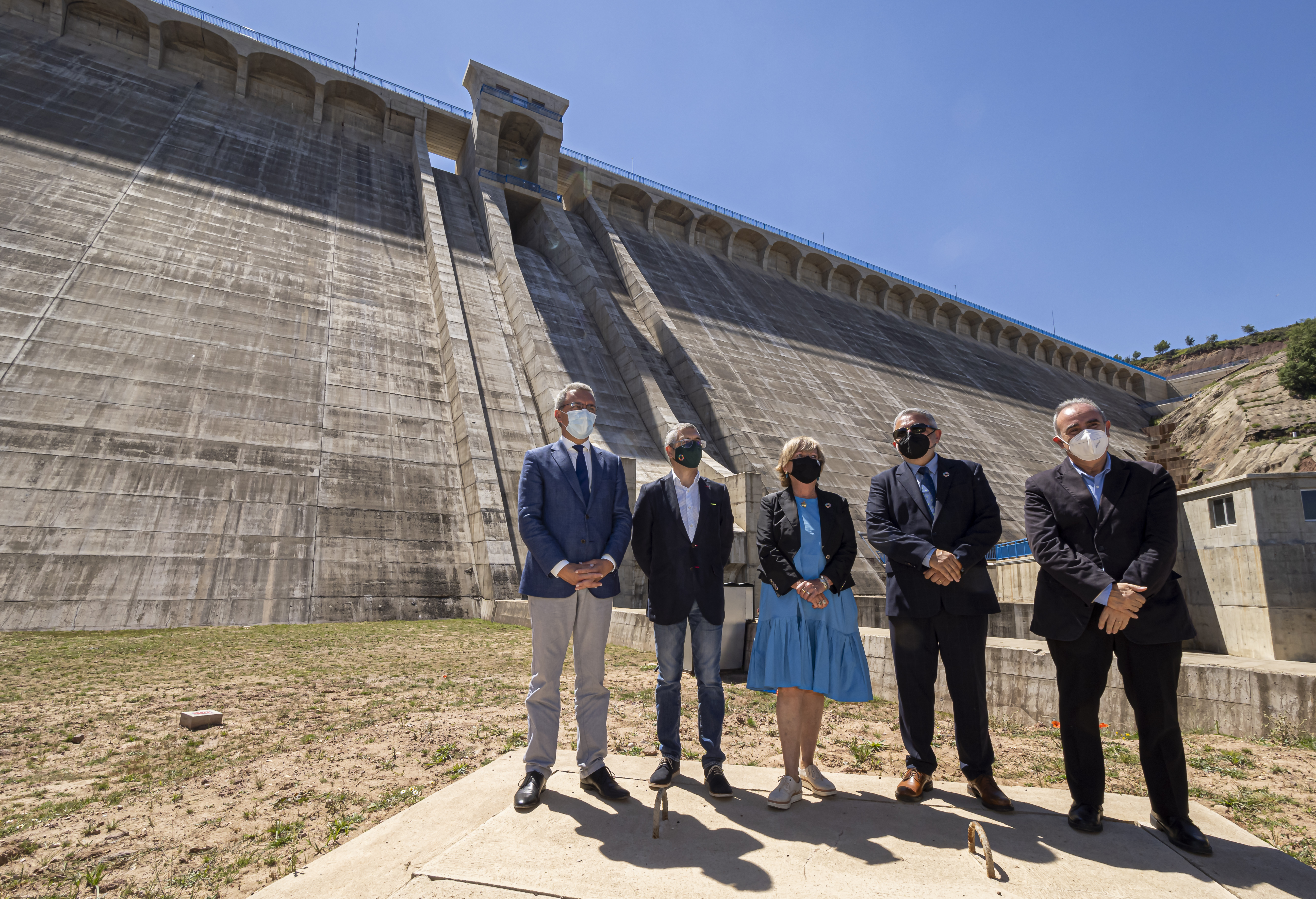 El embalse de Castrovido (Burgos), ejecutado por FCC Construcción, inicia su puesta en servicio