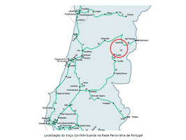 FCC Construcción inicia los trabajos de modernización de la Línea Ferroviaria Beira Baixa, entre Covilhã y Guarda (Portugal)
