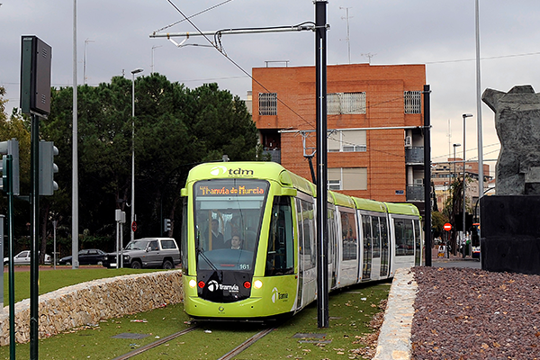 Tranvía de Murcia continúa obteniendo la mejor valoración por parte de sus clientes