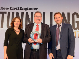 FCC Construcción recibe el premio de New Civil Engineer Tunnelling por la obra Túneles de Bolaños