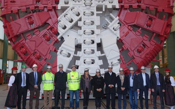 The tunnel boring machines for Line 2 of the Lima Metro are ready to start their journey to Peru