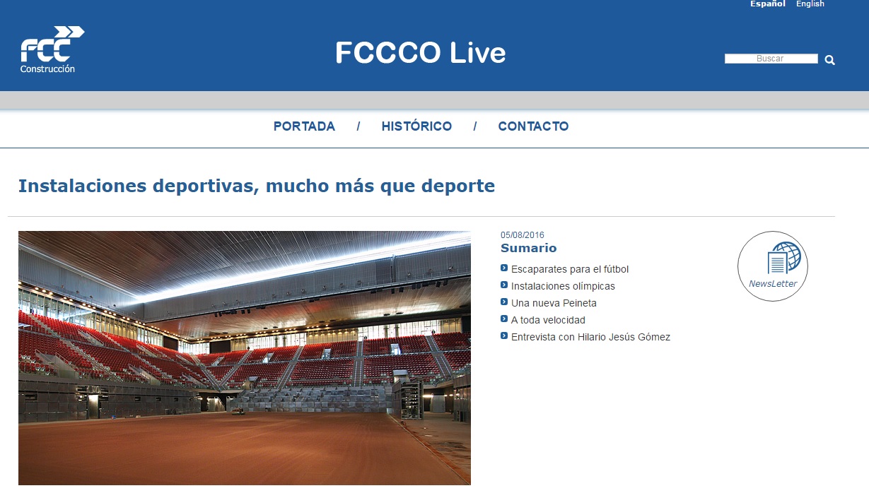 Ya está disponible un nuevo post en FCCCO Live: “Instalaciones deportivas, mucho más que deporte”