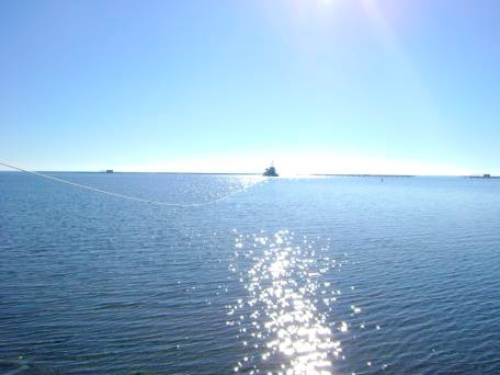 FCC Industrial finalizó, el pasado mes de Agosto, el tendido de la línea eléctrica subterránea y submarina del Trabucador, en el Delta del Ebro (Tarragona)
