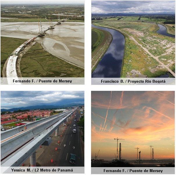 Concluye el concurso de Instagram “Las 12 mejores fotos de obras de FCC Construcción”
