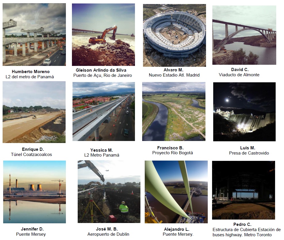 Os presentamos los ganadores del concurso de Instagram “Las 12 mejores fotos de obras de FCC Construcción”