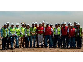 El Ministerio de Transportes y Comunicaciones de Perú efectúa una visita de inspección técnica a los terrenos de ampliación del Aeropuerto Internacional Jorge Chávez