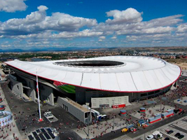 Ya está disponible en el canal YouTube de FCC Construcción el timelapse constructivo del Wanda Metropolitano