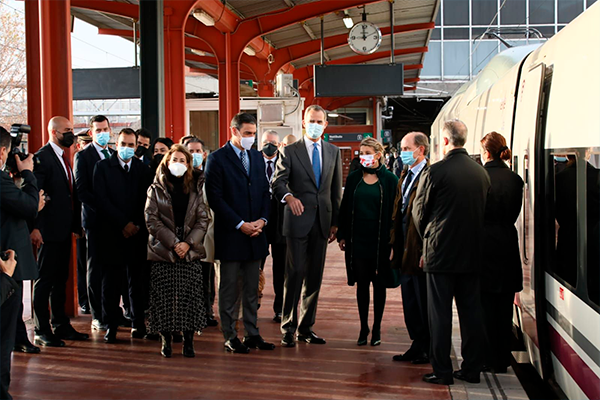 FCC Construcción y Convensa participan en la inauguración del AV Madrid-Galicia