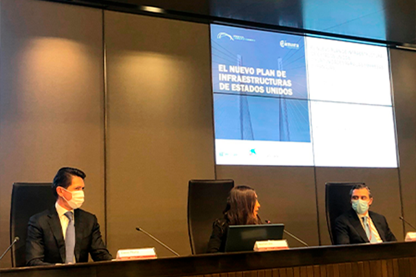 FCC Construcción participates in the conference of the Spanish Chamber of Commerce and the Spain-USA Chamber of Commerce, "the new infrastructure plan in the United States"