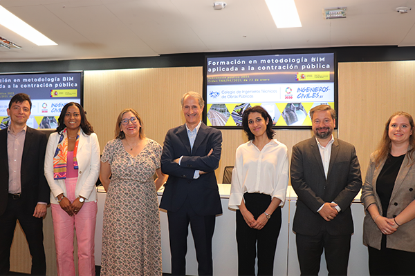 FCC Construcción participar en la Jornada Producción de la información. CDE según ISO 1965” organizada por el Colegio de Ingenieros Técnicos de Obras Públicas en Madrid