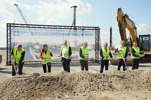 FCC Industrial starts the construction project for Germany's large regasification plant
