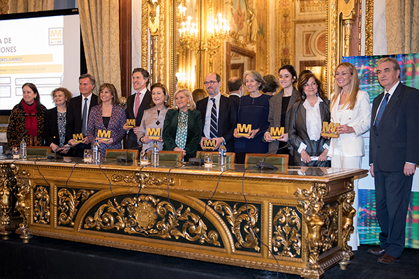 Esther Alcocer Koplowitz, presidenta de FCC, recibe el Premio AMMDE de Construcción y Arquitectura 2024 como “Mujer Referente”