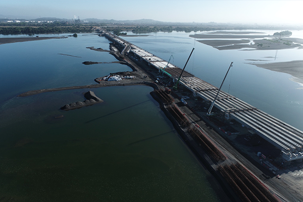 FCC Construcción Chile advances in the Concepción Industrial Bridge project (Chile)