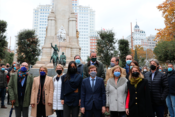 FCC Construcción participates in the inauguration of the “Reforma Plaza España” project (Madrid)