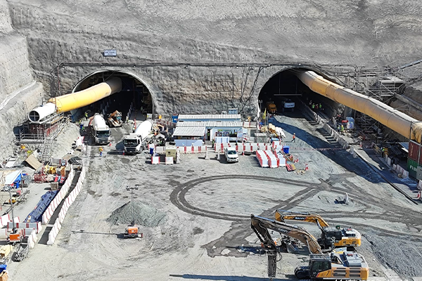 El proyecto de FCC Construcción, túneles de NEOM, alcanza los 3 kilómetros de perforación
